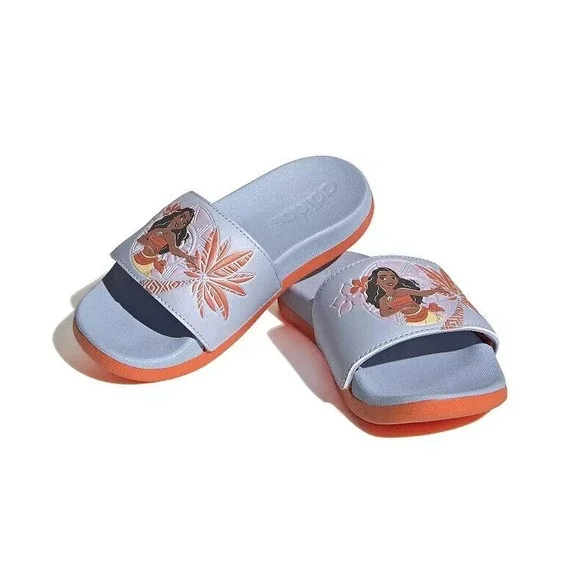 adidas Shoes Adidas X Disney Moana Adilette Slides Kids Size